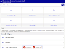 Tablet Screenshot of illuminationindia.net
